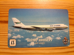 Prepaid Phonecard United Kingdom, Unitel - Airplane, Boeing Airlines, Air Gabon - [ 8] Companies Issues