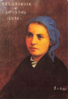 FRANCE - Lourdes - Portrait De Bernadette - Peint Par Du Roure - Original Au Musée Notre-Dame De Lourdes - Carte Postale - Lourdes