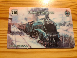 Prepaid Phonecard United Kingdom, Unitel - Train, Railway - [ 8] Ediciones De Empresas