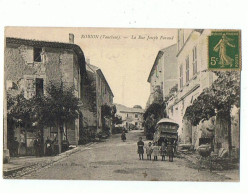 Cpa..84..ROBION..VAUCLUSE..LA RUE JOSEPH FARAUD - Robion