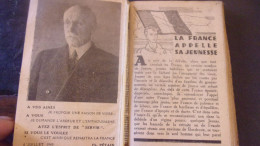 Agenda De La Jeunesse 1941 SCOUTISME PETAIN - 1939-45