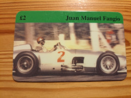 Prepaid Phonecard United Kingdom - Car Race, F1, Juan Manuel Fangio - Bedrijven Uitgaven