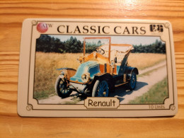 Prepaid Phonecard USA, ATW - Classic Cars, Renault - Other & Unclassified
