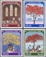 717322 MNH FIJI 1989 NAVIDAD - Fidji (1970-...)