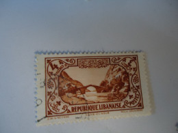 LIBAN  LEBANON USED   STAMPS MONUMENTS  BRIDGES - Lebanon