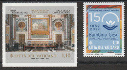 Vaticano - 2019 Joint Issue Emissione Congiunta MNH - Gezamelijke Uitgaven