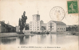 Nort Sur Erdre * La Minoterie Et Le Bassin * Moulin * Péniche - Nort Sur Erdre