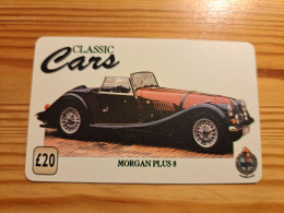 Prepaid Phonecard United Kingdom, Unitel - Classic Cars, Morgan Plus 8 - [ 8] Companies Issues