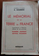 C1  NORD Doumenc MEMORIAL Histoire Militaire FLANDRE HAINAUT ARTOIS PICARDIE Port Inclus France - Picardie - Nord-Pas-de-Calais