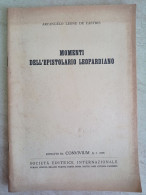 Arcangelo Leone De Castris Momenti Dell'epistolario Leopardiano Estratto Da Convivum 1959 - Geschiedenis, Biografie, Filosofie