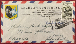 Venezuela Divers Sur Enveloppe Pour La France 1952 - (B3746) - Venezuela