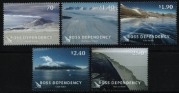 Ross-Gebiet 2012 - Mi-Nr. 129-133 ** - MNH - Landschaften & Natur - Unused Stamps