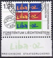 LIECHTENSTEIN 2002 Mi-Nr. 1285 O Used - Aus Abo - Used Stamps