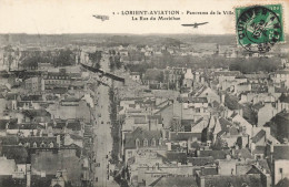 Lorient * Aviation * Panorama De La Ville * La Rue Du Morbihan * Avion - Lorient