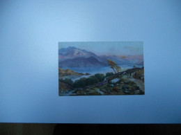 Angleterre ECOSSE Carte Postale Loch Vennacher Loch Venachar édition Raphael Tuck & Sons Oilette N°7167 Sans écriture No - Stirlingshire