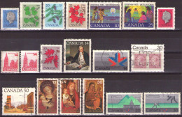 Canada 1977-1978 - ELIZABETH II - LOT - USED - Oblitérés
