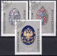 LIECHTENSTEIN 2001 Mi-Nr. 1259/61 O Used - Aus Abo - Used Stamps