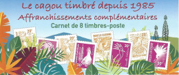 NEW CALEDONIA / NOUV CALEDONIE, 2023, Booklet / Carnet 37, Cagou Stamps Since 1985 - Markenheftchen