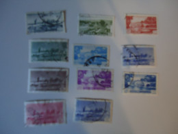 LIBAN  LEBANON USED    11 STAMPS  LANDSCAPES MOMUMENTS - Lebanon