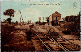 CPA  - SELECTION - FAUQUEMBERGUES -  La Gare - Fauquembergues