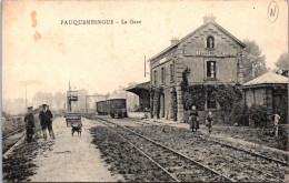 CPA  - SELECTION - FAUQUEMBERGUES -  La Gare - Fauquembergues