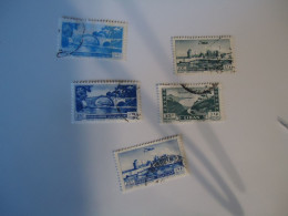 LIBAN  LEBANON USED    5 STAMPS  LANDSCAPES MOMUMENTS - Lebanon