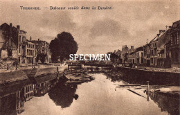 Bateaux Coulés Dans La Dendre - Termonde  - Dendermonde - Dendermonde