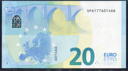 EURO 20  ITALIA SP  S027  "17"  LAGARDE  UNC - 20 Euro