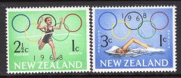 New Zealand, 1968, Mi: 487/88 )MNH) - Ongebruikt