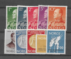 1959 MNH Norway Year Collection According Michel System - Années Complètes