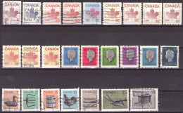 Canada 1983-1986 - ELIZABETH II - LOT - USED - Gebruikt