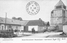 Grand Rullecourt * Rue Place Et Café DELEURY - Sonstige & Ohne Zuordnung