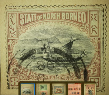 Nordborneo -  - 1 Marke Von 1897 Gem. Scan - North Borneo (...-1963)