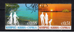 Cyprus Europa Cept 2012  Gestempeld Paar - 2012