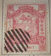 Nordborneo -  - 1 Marke Von 1887 Gem. Scan - North Borneo (...-1963)