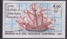 Essai De Couleur Multicolore Taaf/fsat Bateau La Victoria Yvert 85 MNH **3 - Imperforates, Proofs & Errors