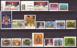 Canada 1986-1988 - ELIZABETH II - LOT - USED - Oblitérés