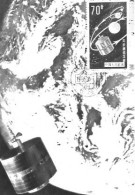 China & Maximum Card, Synchronous Communication Satellite, Beijing Post Office 1986 (555) - Asie