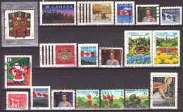 Canada 1989-1992 - ELIZABETH II - LOT - USED - Oblitérés