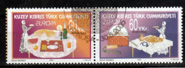 Cyprus(Turkije) Europa Cept 2005 Gestempeld Paar - 2005