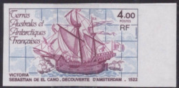 Essai De Couleur Multicolore Taaf/fsat Bateau La Victoria Yvert 85 MNH **6 - Non Dentelés, épreuves & Variétés