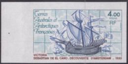 Essai De Couleur Multicolore Taaf/fsat Bateau La Victoria Yvert 85 MNH **9 - Imperforates, Proofs & Errors