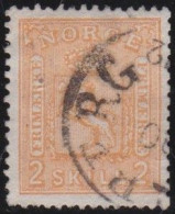 Norway   .   Y&T     .    12  (2 Scans)      .    O   .    Cancelled - Used Stamps