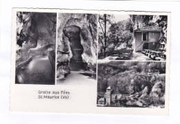 CPSM :  14 X 9  -  Grotte  Aux  Fées.  -  St. Maurice  (VS) - Saint-Maurice