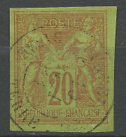 SAGE N° 42 Cachet Basse-terre Guadeloupe / Used - Sage