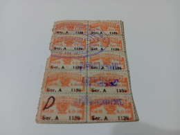 LOTTO 10MARCHE DA BOLLO ASSICURAZIONE DISOCCUPATI - Revenue Stamps