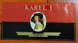 étiquette CIGARES Tabac KAREL1 TOPIC - Etichette