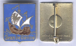 Insigne Du Croiseur Jean De Vienne - Navy