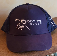 Casquette De Golf Bleue GOLFY Domitys Cup ** NEUVE ** - Bekleidung, Souvenirs Und Sonstige