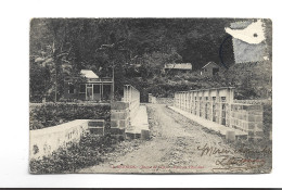 CPA LA REUNION , ROUTE DE SALAZIC , PONT DE L ESCALIER - Reunión